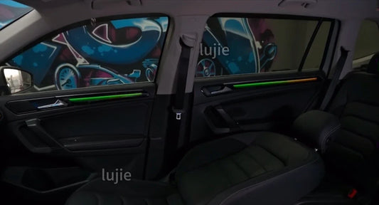 Kit éclairage LED d’ambiance intérieur pour Volkswagen VW Tiguan (2017-2021) – vue 2 – NOVADOMIO
