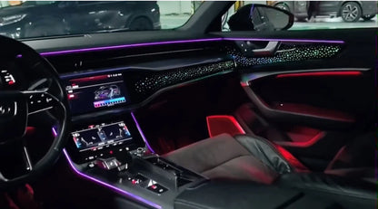 Kit éclairage LED d’ambiance intérieur pour Audi A6 C8 RS6 (2019-2024) – vue 4 – NOVADOMIO