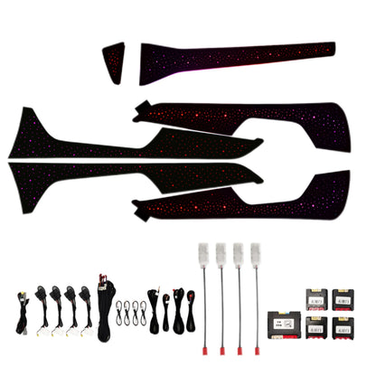 Kit éclairage LED d’ambiance intérieur pour Audi A6 C8 RS6 (2019-2024) – vue 7 – NOVADOMIO