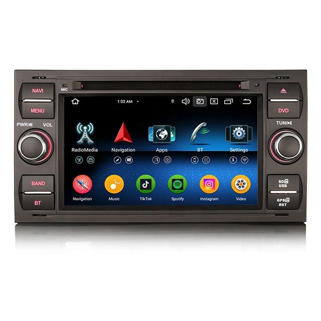 Erisin ES6766FN Android 14 – Autoradio CarPlay GPS pour Ford