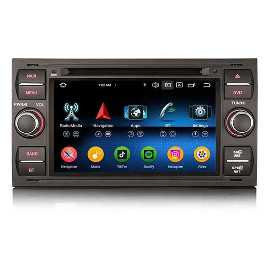 Erisin ES6766FN Android 14 – Autoradio CarPlay GPS pour Ford