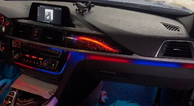 Kit éclairage LED d’ambiance intérieur pour BMW 3 Series F30 F31 (2014-2019) – vue 4 – NOVADOMIO