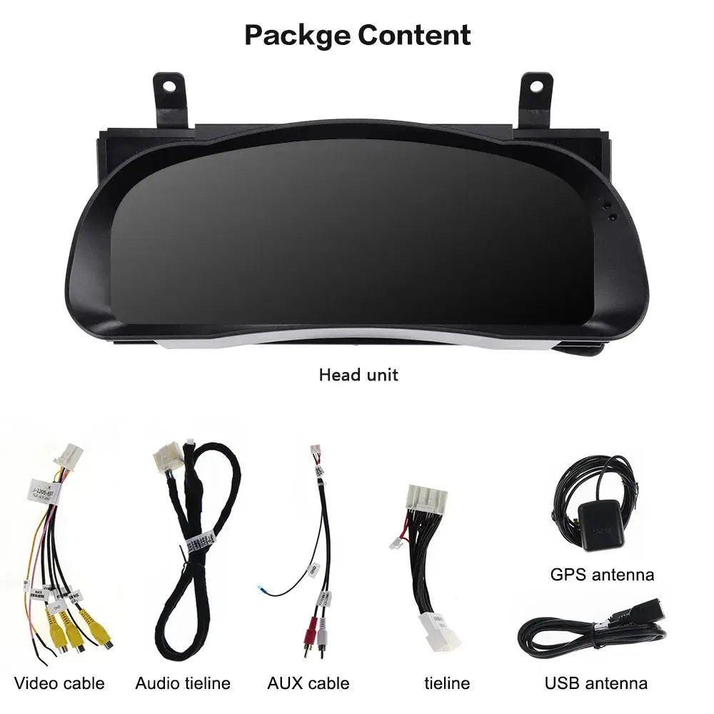 Virtual Cockpit Toyota Highlander 2015-2019 LCD 12,3″ – NOVADOMIO