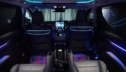 Kit éclairage LED d’ambiance intérieur pour Toyota Alphard/Vellfire – RHD – vue 4 – NOVADOMIO
