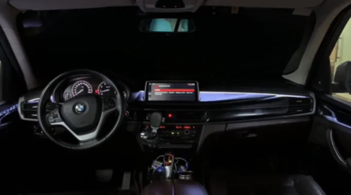 Kit éclairage LED d’ambiance intérieur pour BMW X5 (2014-2018) – vue 5