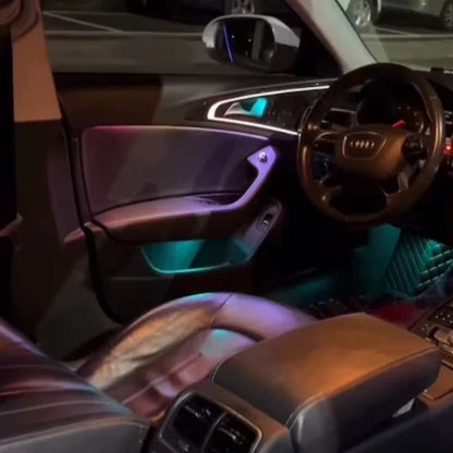 Kit éclairage LED d’ambiance intérieur pour Audi A6 C7 (2012-2013) – NOVADOMIO