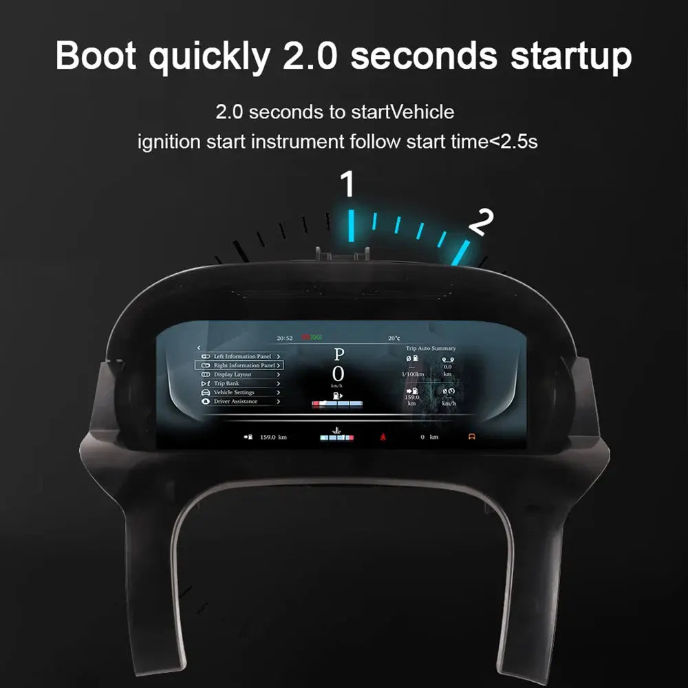 Virtual Cockpit Land Rover Range Rover Evoque 2012-2018 LCD 12,3″ – NOVADOMIO