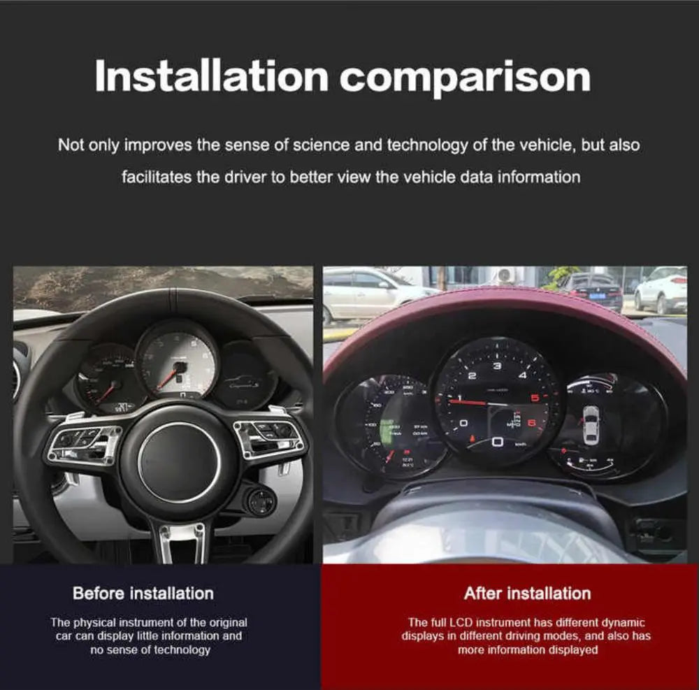 Virtual Cockpit Porsche 718 2011-2023 – NOVADOMIO