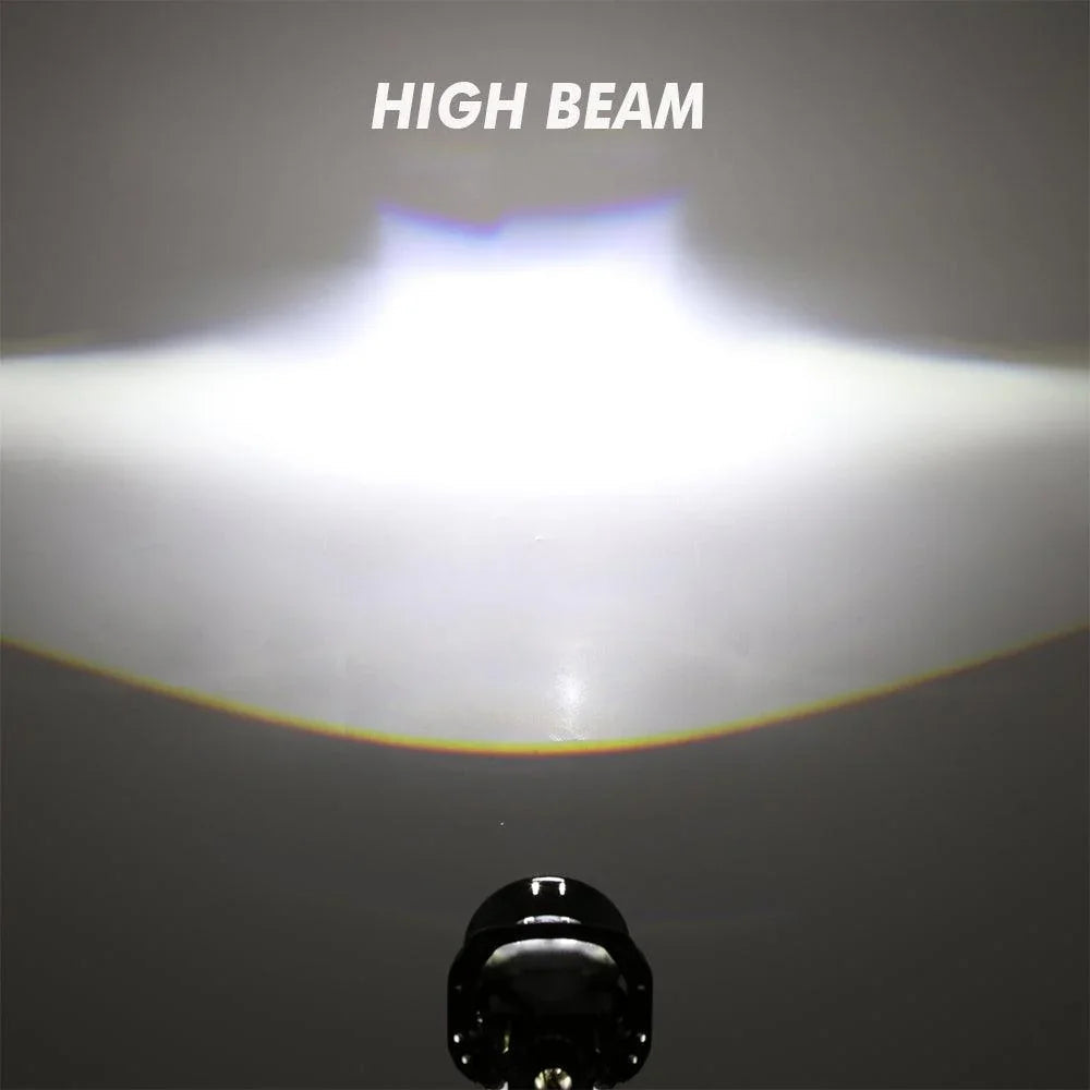 2.5 Inch 80W 6000K Bi-LED Projector Lens Headlight Non-Destructive Installation Projector Lens pour Car | 2PCS/Set – vue 10