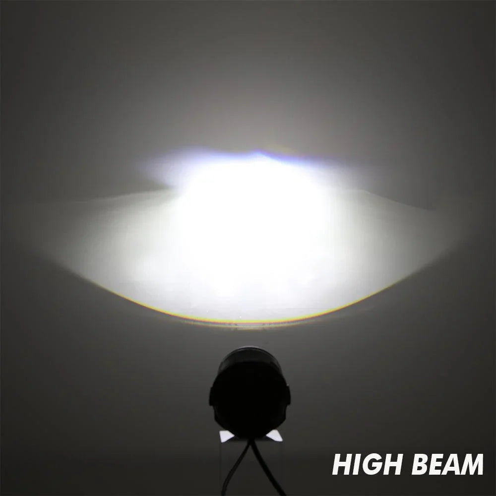 2 Inch 70W Bi-LED Projector Lens Fog Light 6000K Blue Film Lens pour Toyota/Honda | 2 PCS/Set – vue 10