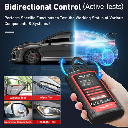 Scanner OBD2 Bluetooth KINGBOLEN Ediag Plus – Codage ECU et CAN FD – vue 3 – NOVADOMIO