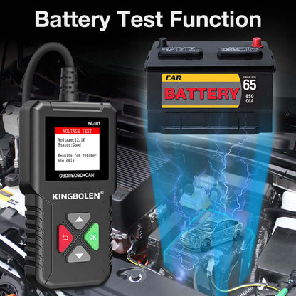 Lecteur de code OBD2 KINGBOLEN YA101 – Voyant moteur – vue 3 – NOVADOMIO