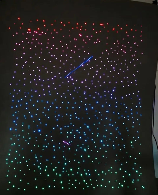 Kit ciel étoilé fibre 0,5 mm 16 W – étoiles filantes Symphony – photo 1