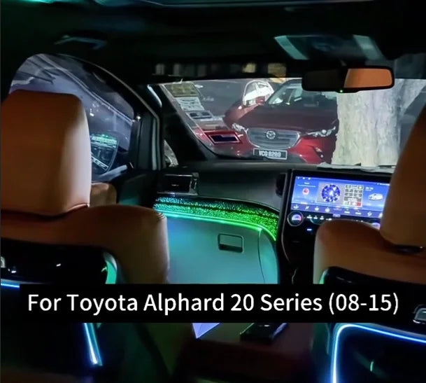 Kit LED d’ambiance Toyota Sienna 2021–2023 / Alphard série 20 – photo 3