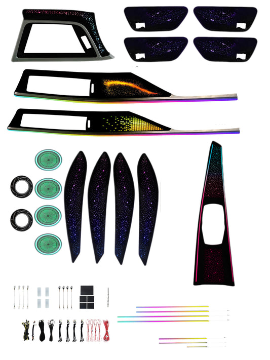 Kit panneaux LED d’ambiance BMW F30 2013–2019 – Symphony – photo 1
