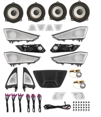 Kit caches haut-parleurs LED BMW X5 G05 X7 G07 – tweeters et subwoofers – photo 1
