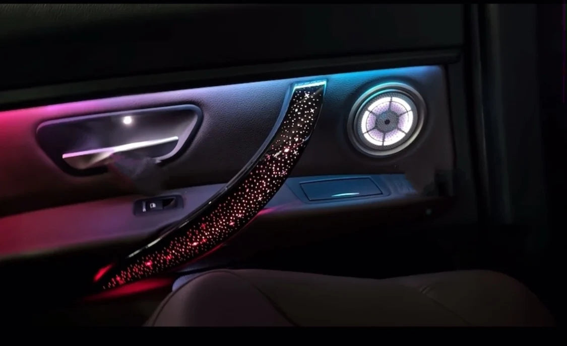 Kit LED d’ambiance BMW F30 2013–2019 – RHD, caches haut-parleurs – photo 5