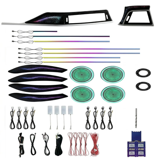 Kit LED d’ambiance BMW F30 2013–2019 – RHD, caches haut-parleurs – photo 1