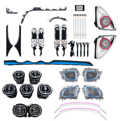 Kit LED d’ambiance Mercedes Classe C W206 2022–2025 – aérateurs et tweeters – photo 1