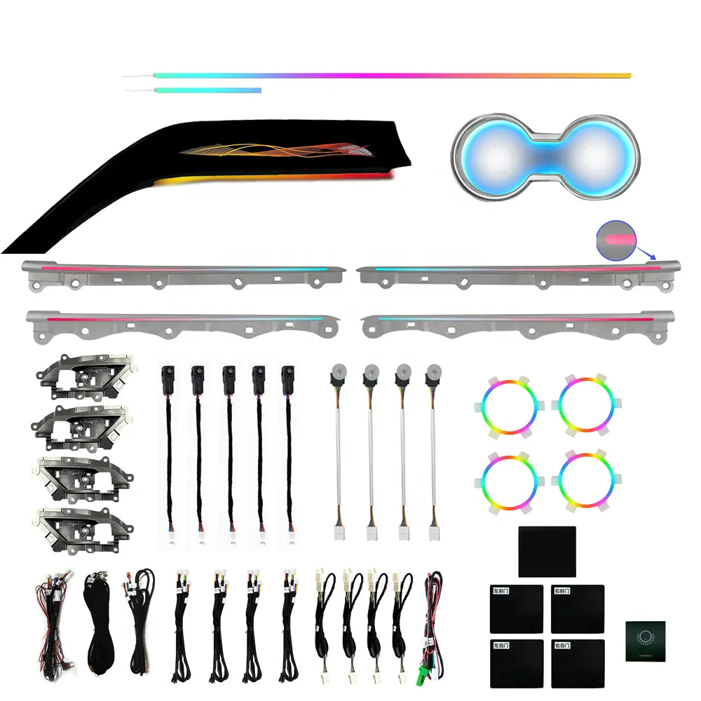 Kit LED d’ambiance Toyota Camry 2018–2023 – 64 couleurs – photo 1