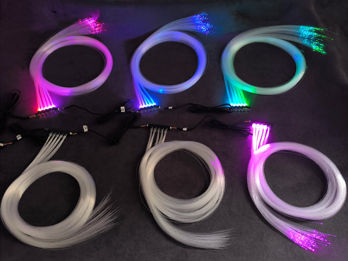 Kit ciel étoilé dynamique fibre 0,5 mm – étoiles filantes – photo 2