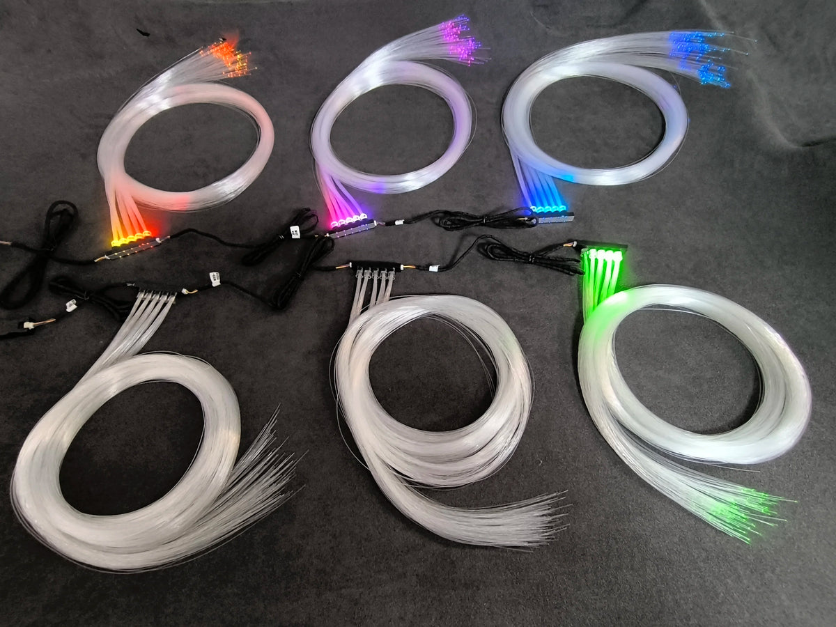 Kit ciel étoilé dynamique fibre 0,5 mm – étoiles filantes – photo 3