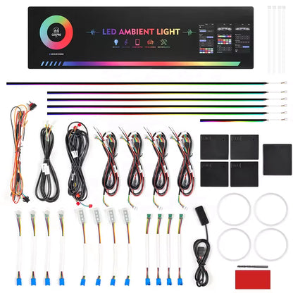 Kit LED d’ambiance universel 24 en 1 – photo 1