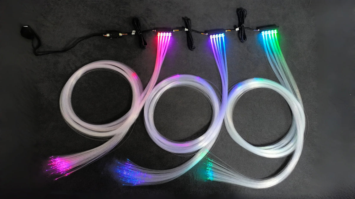 Kit ciel étoilé panoramique – fibres optiques dynamiques – photo 2