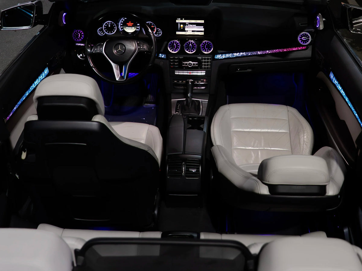 Kit éclairage d’ambiance et aérateurs Mercedes W207 2009–2016 – photo 2