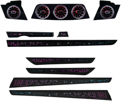 Kit éclairage d’ambiance et aérateurs Mercedes W207 2009–2016 – photo 1