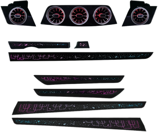 Kit éclairage d’ambiance et aérateurs Mercedes W207 2009–2016 – photo 1