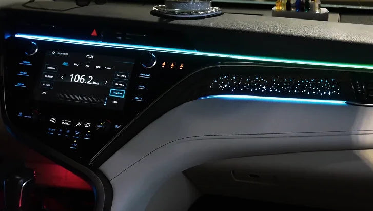 Kit LED d’ambiance Toyota Camry 2018–2023 – ciel étoilé – photo 2