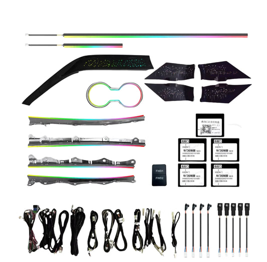 Kit LED d’ambiance Toyota Camry 2018–2023 – ciel étoilé – photo 1