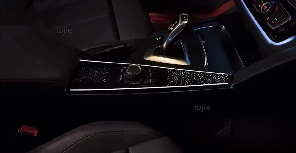 Panneau de console LED BMW F30 2013–2019 – forme U – photo 5