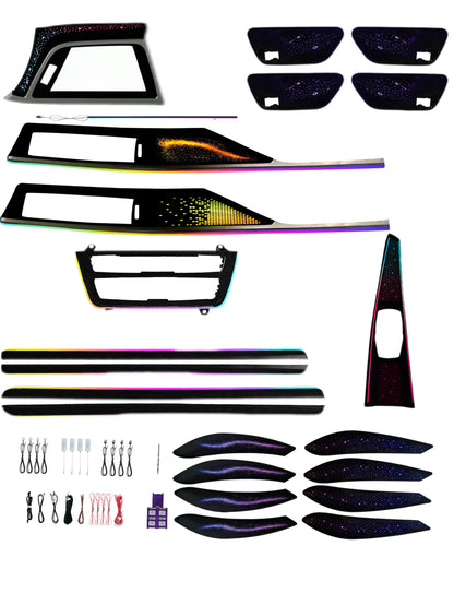 Panneau de console LED BMW F30 2013–2019 – forme U – photo 1
