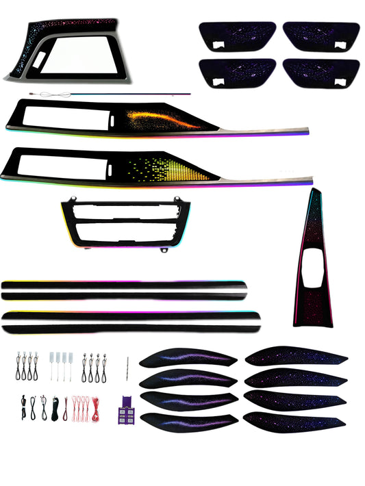 Panneau de console LED BMW F30 2013–2019 – forme U – photo 1