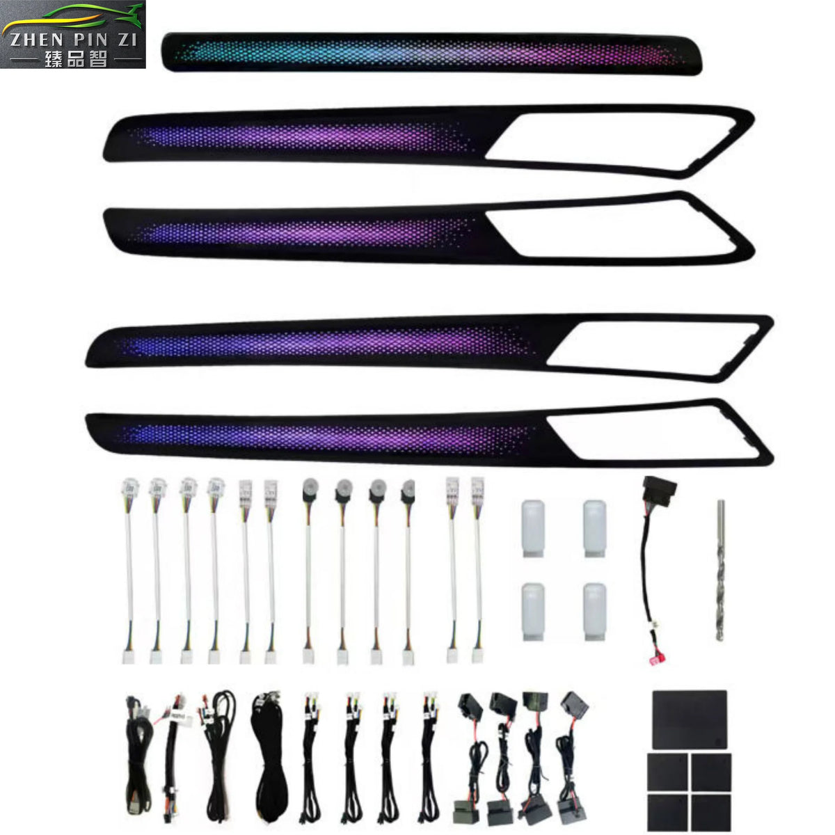 Kit LED d’ambiance Volkswagen Golf 7/7.5 2014–2020 – LHD/RHD – photo 1