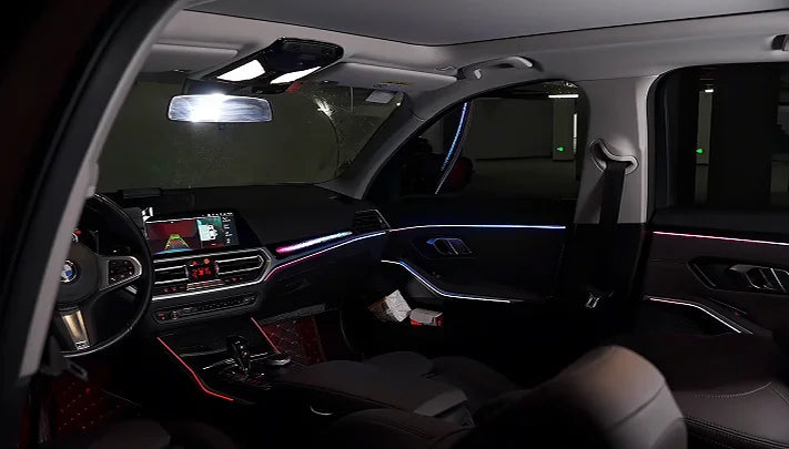 Éclairage d’ambiance et caches haut-parleurs BMW G20 2020–2022 – photo 6