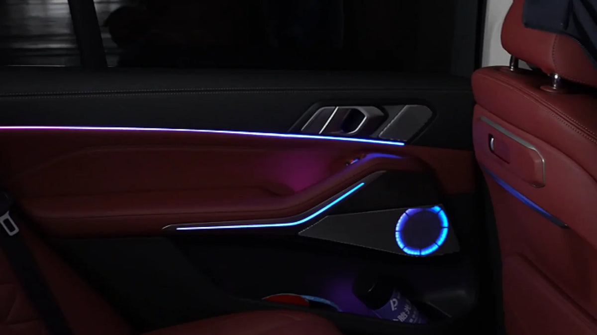 Éclairage d’ambiance et tweeters BMW X5 G05 G18 2024 – Symphony – photo 6