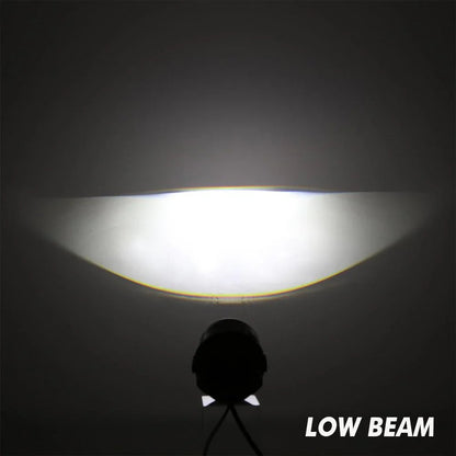 2″ 70 W Bi-LED lentille projecteur antibrouillard 6 000 K bleu Film Lens pour Toyota/Honda | lot de 2 – vue 9 – NOVADOMIO