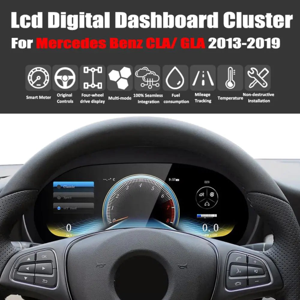 Virtual Cockpit Mercedes-Benz CLA / GLA 2013-2019 LCD 12,3″ – NOVADOMIO