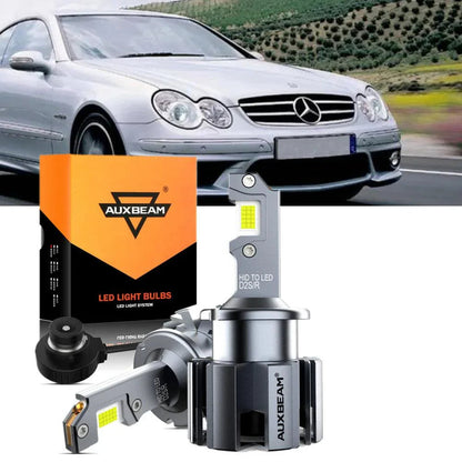 Kit d’ampoules LED feux de route/croisement pour Mercedes-Benz CLK63 AMG avec phares HID 2007–2009 – vue 15 – NOVADOMIO