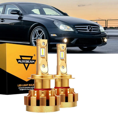 Kit d’ampoules LED feux de route/croisement F-16 Plus série CAN-bus intégré pour Mercedes-Benz CLS55 AMG avec phares
