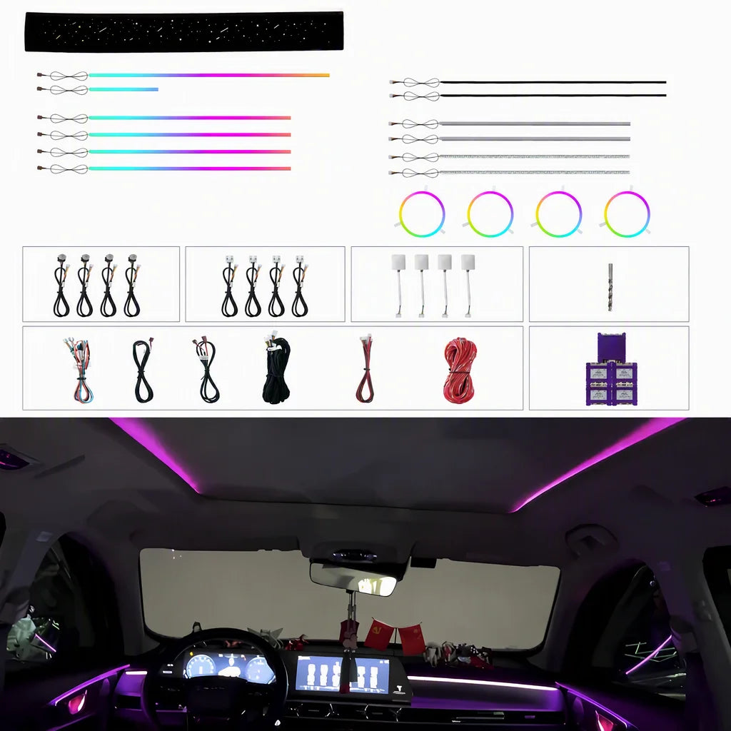 Panneaux LED d’ambiance Chery Tiggo 8 Pro T18D 2022–2025 – photo 1