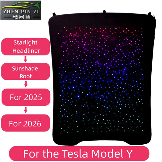 Pare-soleil ciel étoilé Tesla Model Y 2025–2026 – photo 1