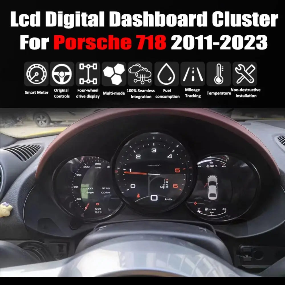 Virtual Cockpit Porsche 718 2011-2023 – NOVADOMIO