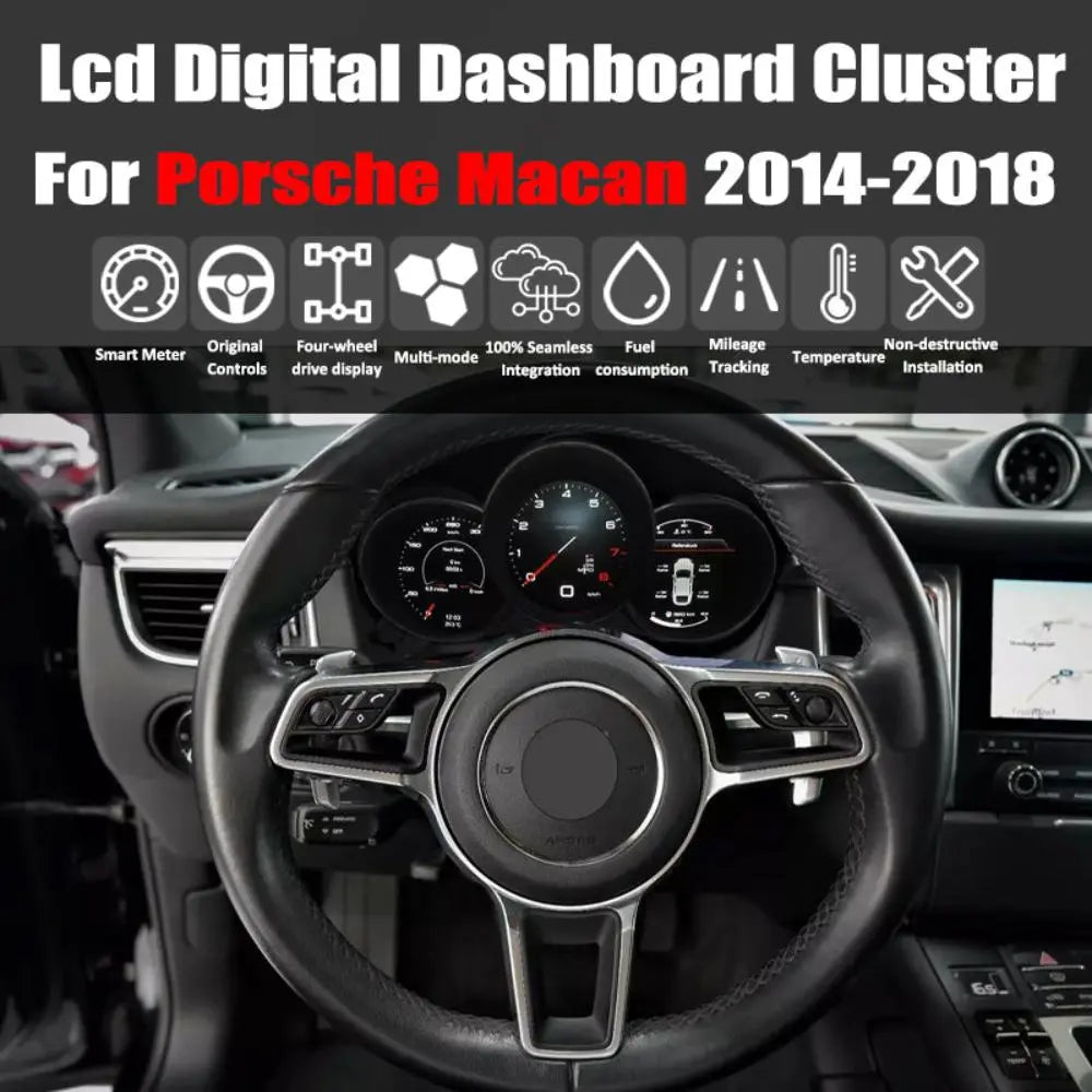 Virtual Cockpit Porsche Macan 2014-2018 – NOVADOMIO