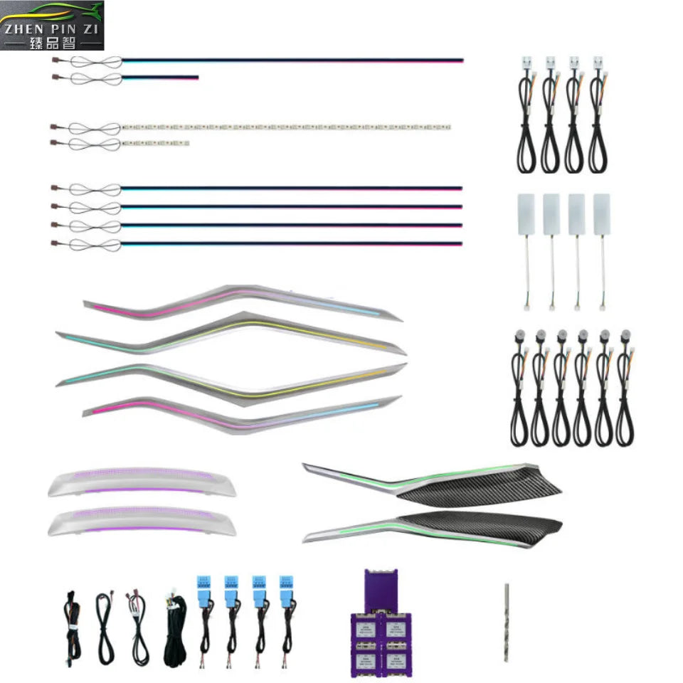 Kit LED d’ambiance BMW Série 3 G20 2023–2025 – empattement court – photo 1