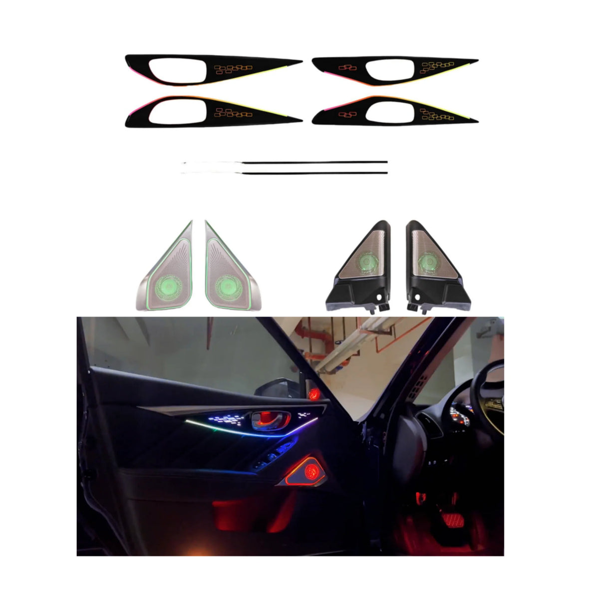 Kit LED d’ambiance Infiniti Q50 Q50L 2013–2022 – photo 1