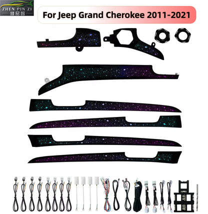 Kit LED d’ambiance Jeep Grand Cherokee 2011–2021 – application – photo 1